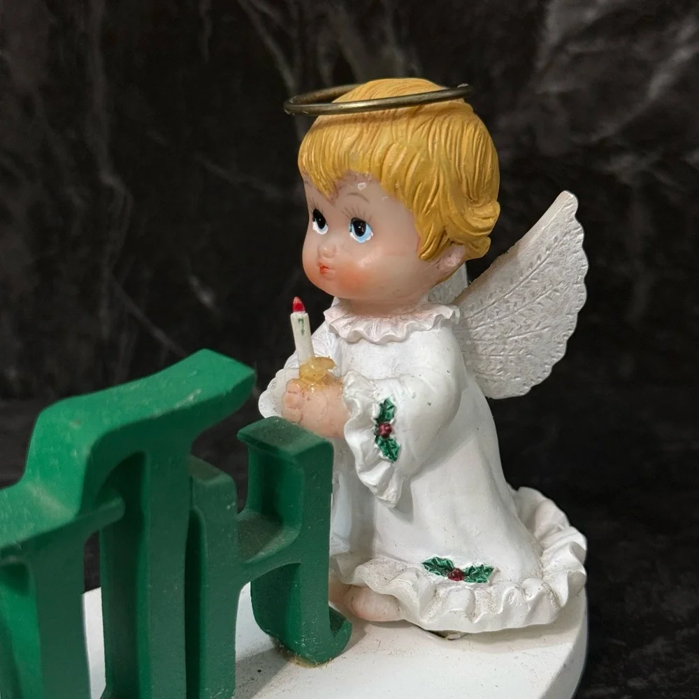 Angels Decorative Table Signs with “Joyful” and “Faith